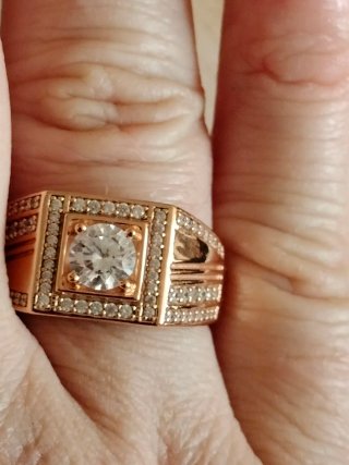 Anillo chapado oro