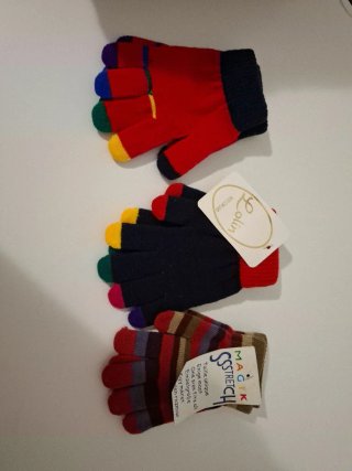 Guantes Lolin niño 3-5 años multicolor