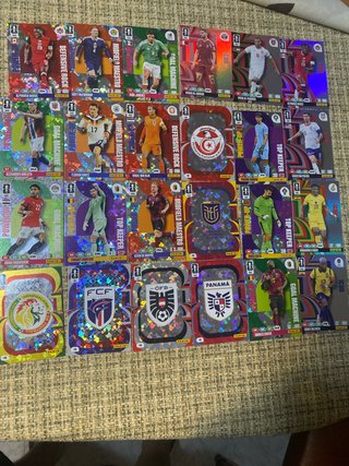 Cartas Mundial Adrenalyn: Icon, Escudos, Fan, Powe