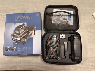 Dron NF168 Negro/Naranja con Cámara HD