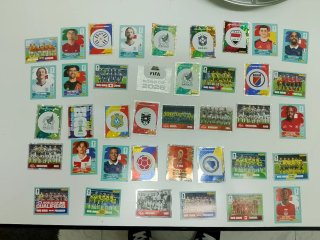 Lote cromos Panini 2026 40€
