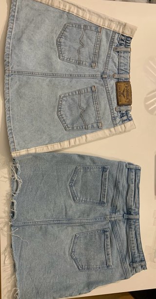 2 Faldas Vaqueras Talla 11-12 Años. 5€ cada una.