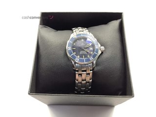reloj pulsera premium unisex omega seamaster lady quartz 28mm