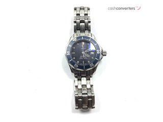 reloj pulsera premium unisex omega seamaster lady quartz 28mm