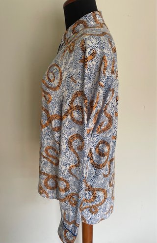 Camisa BIMBA Y LOLA estampada serpiente