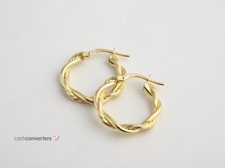 argollas oro 18k