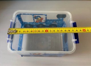 Cajas de almacenamiento infantiles tren