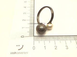 anillo plata 925mm con piedra