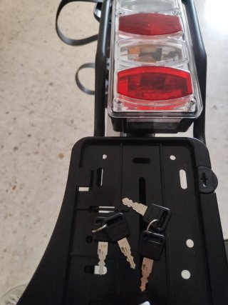 Portabiciclette doppio