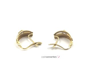 pendientes oro 18k con piedra