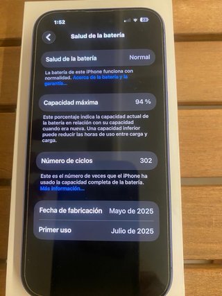 iPhone 16 128GB Azul