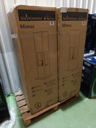 Chimenea Bioetanol Mimas Negra