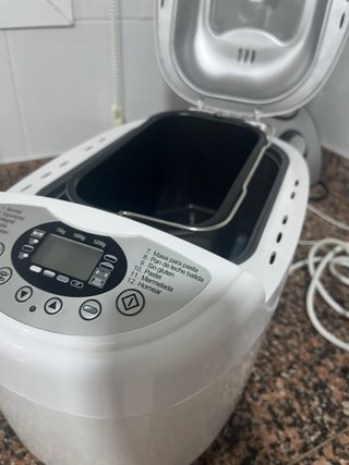 Panificadora para hacer sin gluten y con gluten