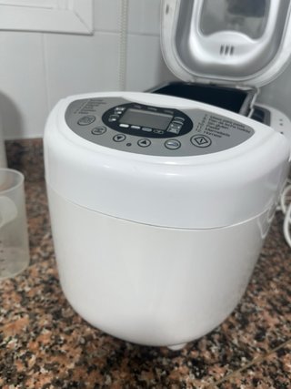 Panificadora para hacer sin gluten y con gluten