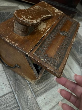 Mueble para limpiar zapatos