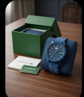 Reloj Lacoste Azul con Correa Estampada