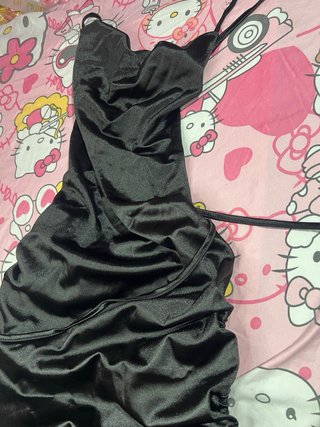 Vestido blanco encaje,vestido liso negro