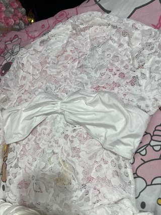 Vestido blanco encaje,vestido liso negro
