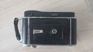 Cámara Antigua G. Rodenstock Negra