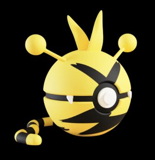 Pokéball de Electabuzz Impresa en 3D