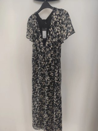 Vestido largo floral New Look talla M