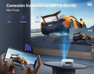 Proyector Wimius K7 WiFi 6 Bluetooth