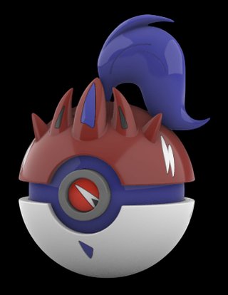 Pokéball de Zamazenta Impresa en 3D