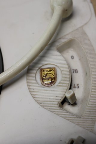 Giradischi portatile, Electrophone Philips AG-2141. Anni '50.