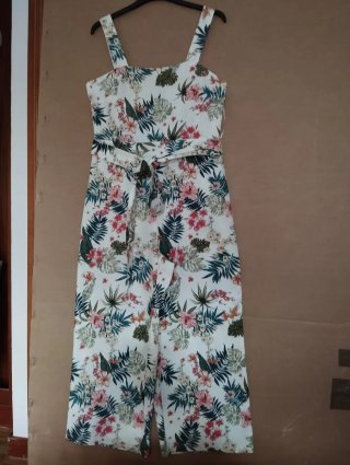 Mono corto estampado floral