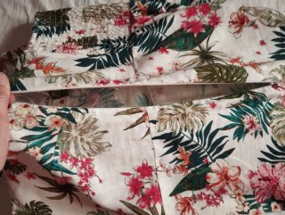 Mono corto estampado floral