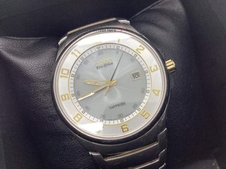 reloj pulsera caballero citizen eco-drive sapphire gn-4w-s