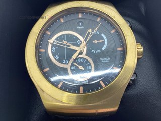 reloj pulsera caballero swatch irony chrono