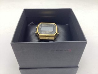 relojes digitales casio a168we