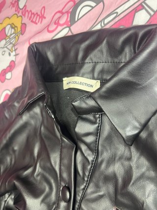 Blusa manga larga negra