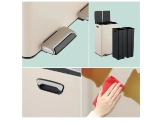 Cubo Basura Doble Relaxdays 60L (30L x 2)