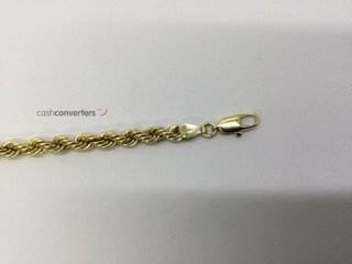 cadena oro 18k 22cm
