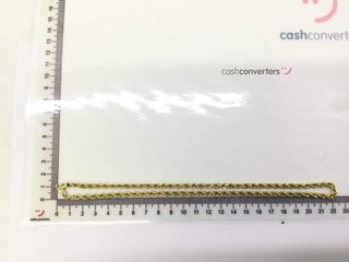 cadena oro 18k 22cm