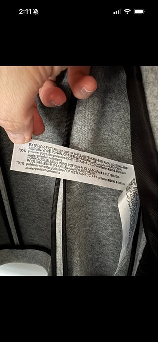 Abrigo Zara gris doble botonadura
