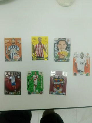 Lote de cromos de fútbol