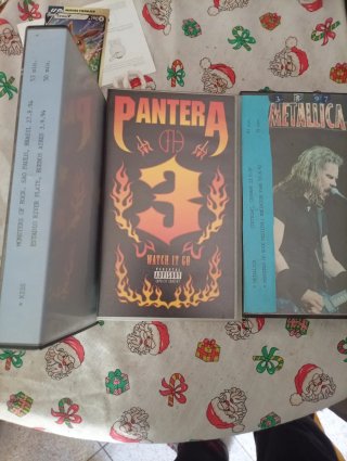 Pantera y Metallica VHS - Monsters of Rock