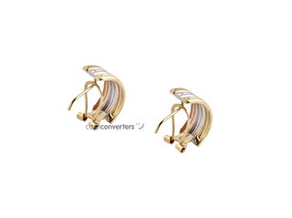 pendientes oro 18k