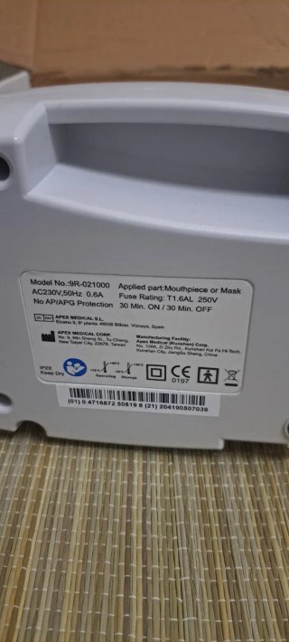 Nebulizador Apex Mini Plus Compresor