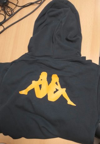 Sudadera Kappa Negra