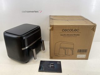 freidora de aire cecotec cecofry double