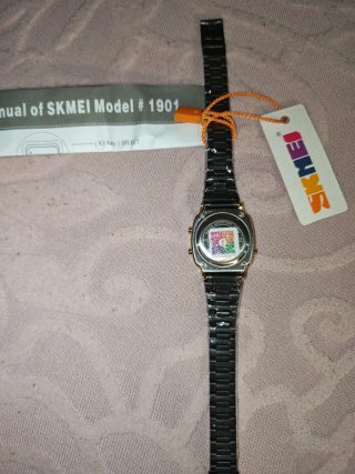 Reloj SKMEI 1901 Negro y Dorado