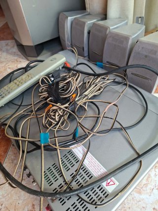 Equipo de música JVC XV-N55 y RX-ES1