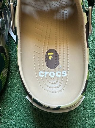 Crocs x Bape Talla 43-44 Camuflaj