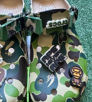 Crocs x Bape Talla 43-44 Camuflaj