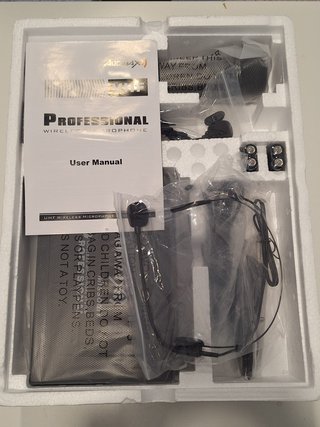 Audibax Missouri 3000 Micrófono Inalámbrico VHF