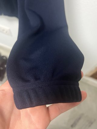 Sudadera Adidas Azul Marino con Rayas